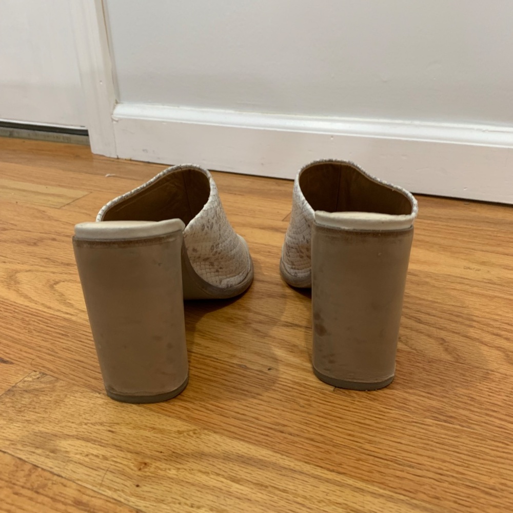 Rag & Bone Tristan Snake Print Mule Sandal Shoe S… - image 3